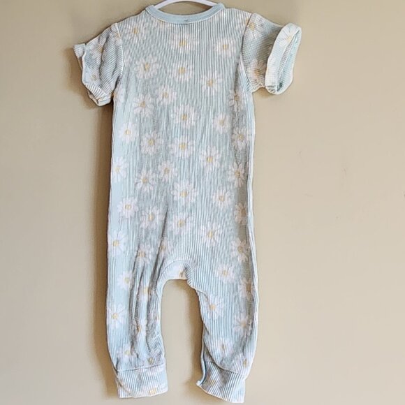 Modern Moments by Gerber Baby Girls Long Leg Romper Size 12 Months - Picture 4 of 6